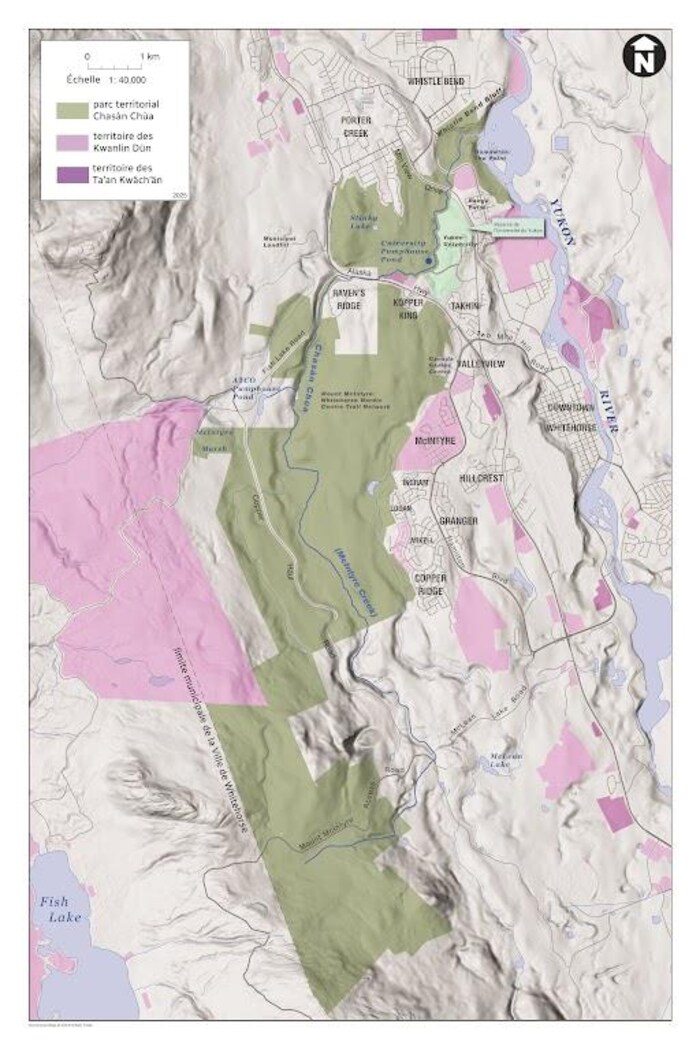 A new territorial park at Yukon crosses Whitehorse A new territorial park at Yukon crosses Whitehorse
