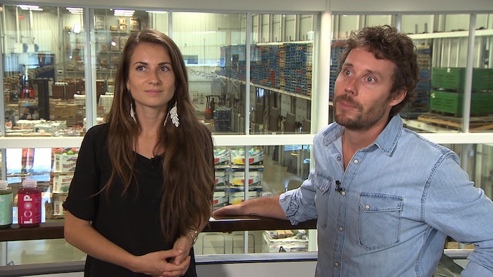 Julie Poitras-Saulnier et David Côté