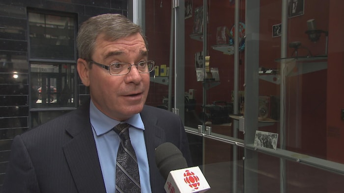 Richard Perron, président du Syndicat des professionnels du gouvernement du Québec