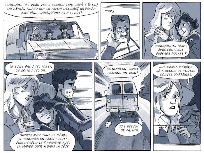 Une page avec des dessins.