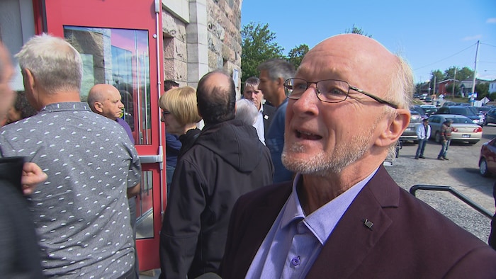 Robert Savoie, maire de Saint-Valérien