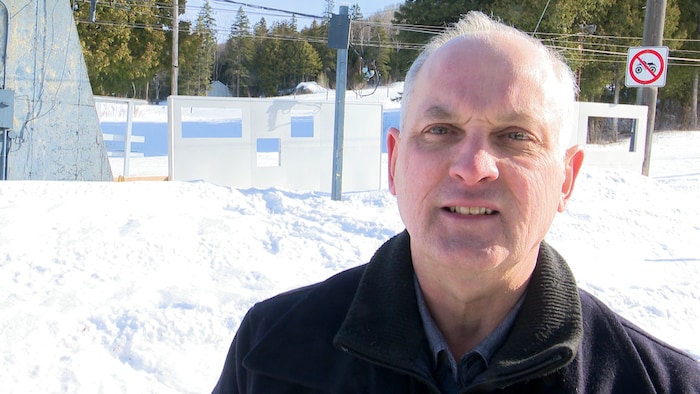 Le maire de Saint-Pacôme, Roger Bérubé