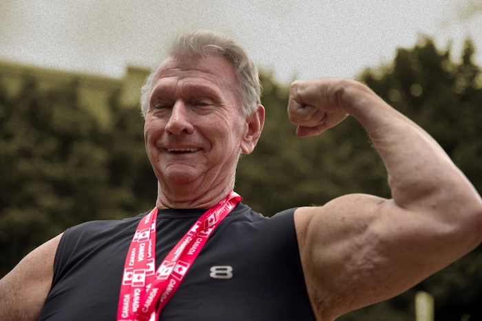 Jake Rochon Bc À 81 ans, l'iRONman de Clarence-Rockland est toujours aussi fort ...