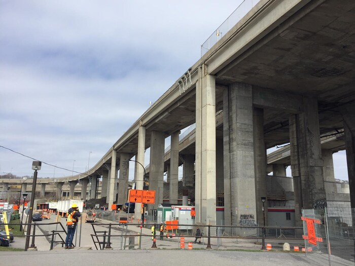 Le nouvel échangeur Turcot complété à plus de 40 RadioCanada