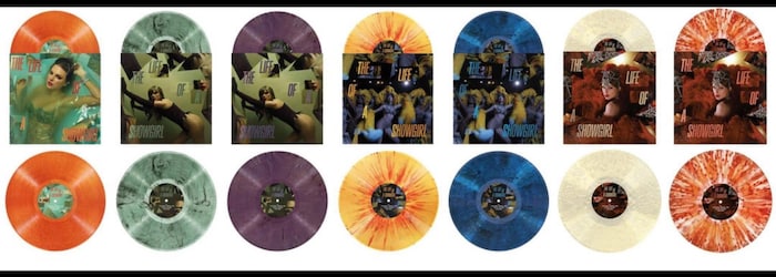 Des variantes de vinyles aux pochettes alternatives ou aux couleurs variées.
