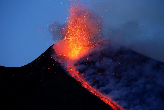 L'éruption du volcan Etna
