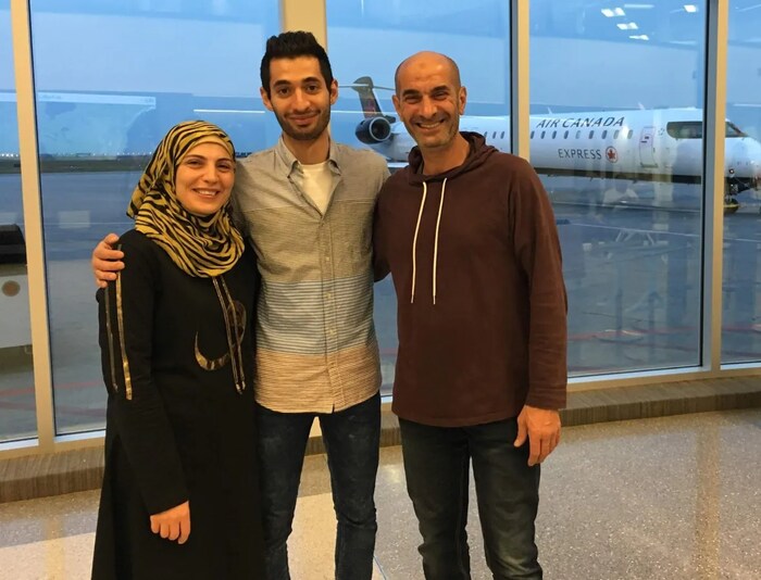 Doha Kharsa said while her family was lucky to have come to Canada in relatively short period of time, it might take her brother's family might take another three years to arrive.