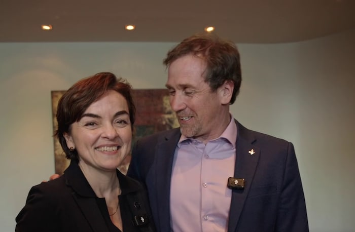 Christine Fréchette et Yannick Gagnon.