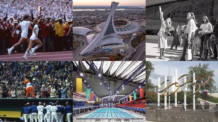 Montage de 6 photos d'archives.