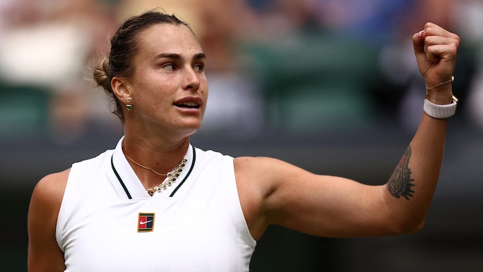Une joueuse de tennis