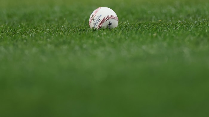 Balle de baseball officielle Rob Manfred signée par Dennis Martinez