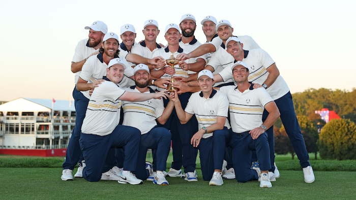 Casquette De Golf Ryder Cup 2025 - Modèle Hat - Bleu, Taille Unique