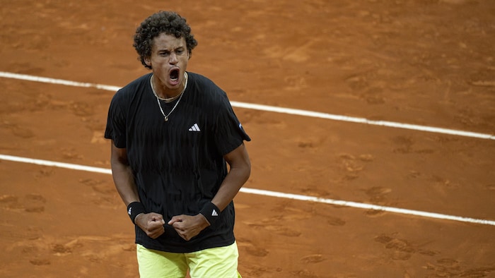 Un joueur de tennis