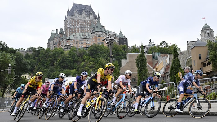 Grands Prix cyclistes les charmes de Quebec et de Montreal operent toujours Radio Canada