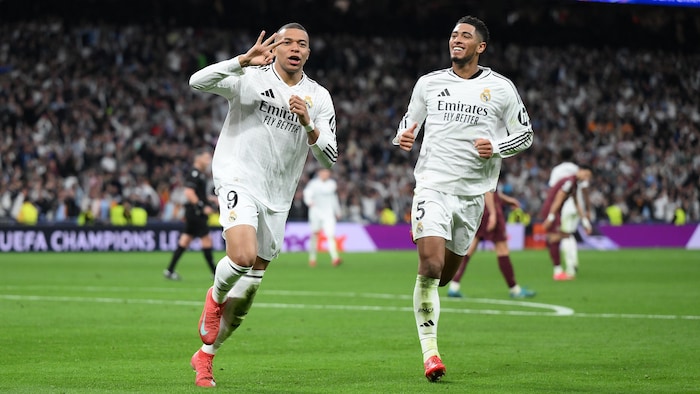 Le Real Madrid et le PSG s’éclatent en Ligue des champions | Radio-Canada