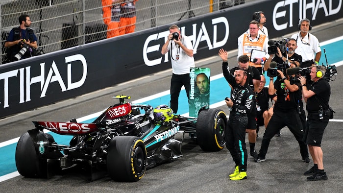 La fin d’une époque pour Lewis Hamilton avec Mercedes | Radio-Canada