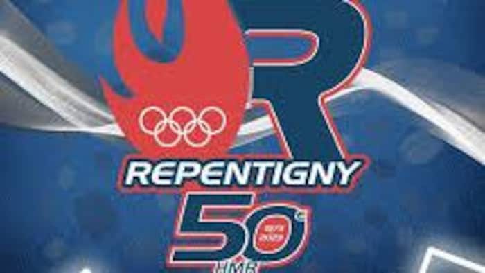 Les anneaux olympiques apparaissent sur le maillot du club de Repentigny.