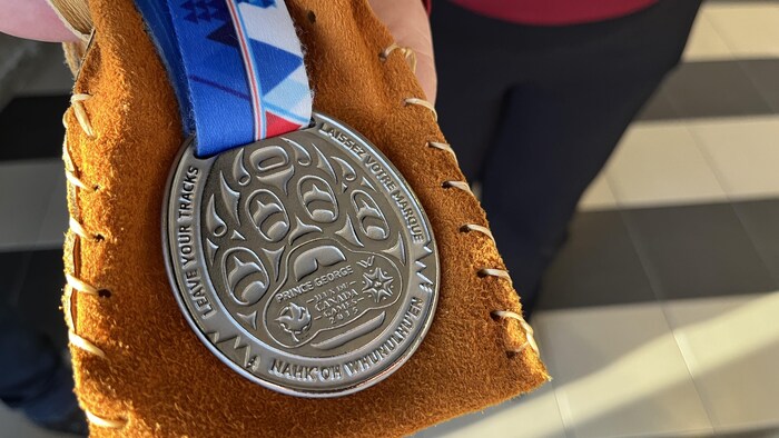 Médaille d'argent.