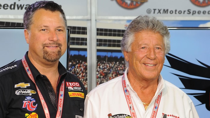 Photo dédicacée Michael Andretti 8x10 Formule 1 Andretti Green Racing Auto Indy