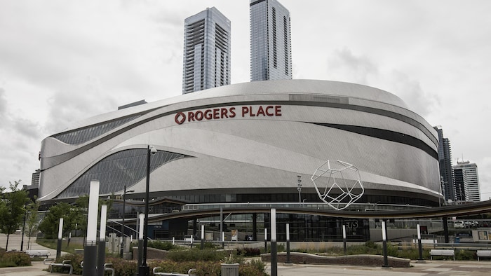 La Place Rogers, domicile des Oilers d'Edmonton