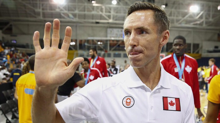 Un portrait de Steve Nash.