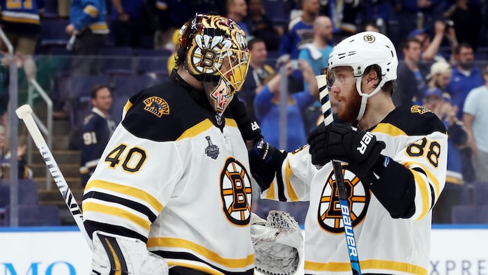 Finale de la Coupe Stanley : les Bruins gâchent la fête à Saint Louis ...