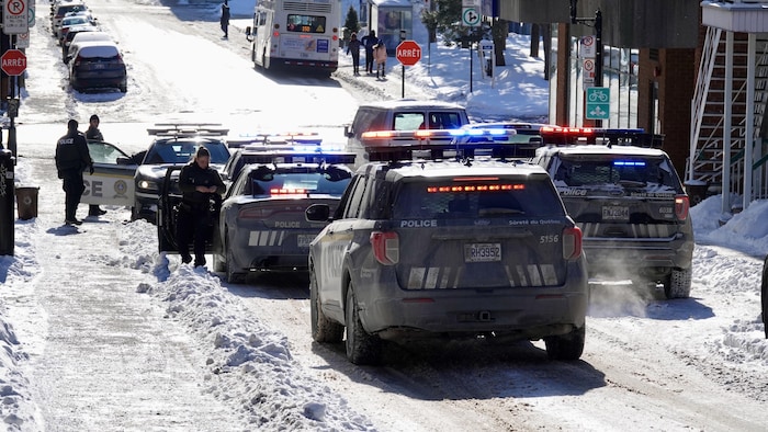 Opération policière. 