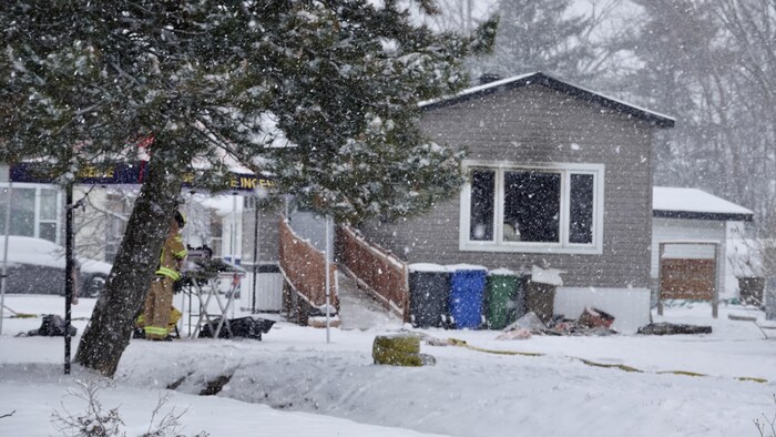 Incendie mortel à Saint-Mathieu-de-Laprairie.