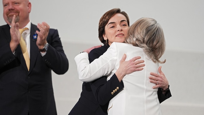 Christine Fréchette et Sonia Bélanger.