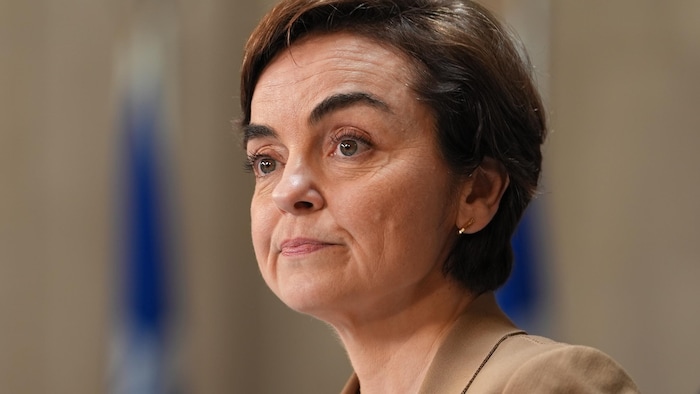 La première ministre Christine Fréchette, le 12 juin 2026.