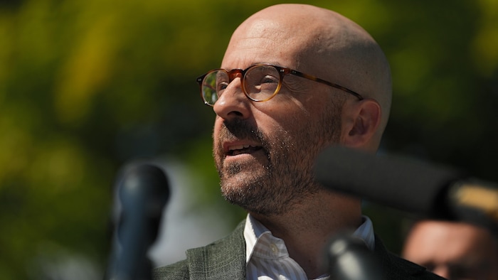 Sol Zanetti, porte-parole de Québec solidaire et député de Jean-Lesage.