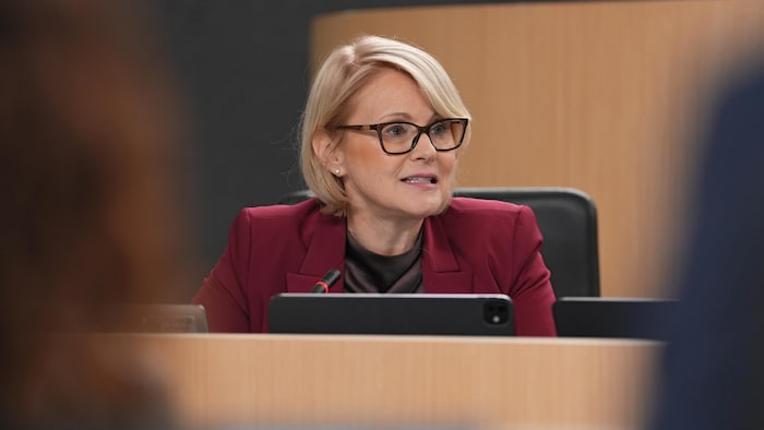 La présidente de Santé Québec, Geneviève Biron.