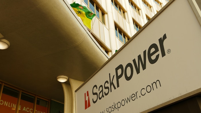 L'édifice de SaskPower à Regina.