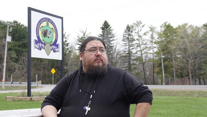 Le vice-chef de Kanesatake, Brant Etienne.