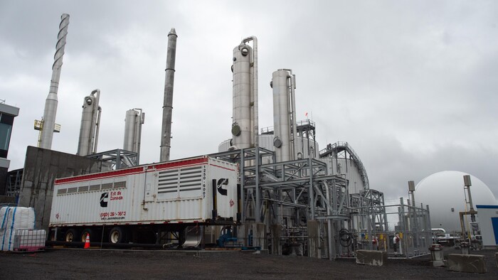 Biométhanisation : Énergir analyse le biogaz de Québec | Radio-Canada