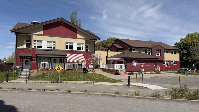 Le bâtiment du Centre de la petite enfance l'Univers des copains. 