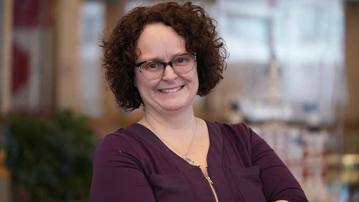 La directrice générale du Musée de Saint-Boniface, Cindy Desrochers.