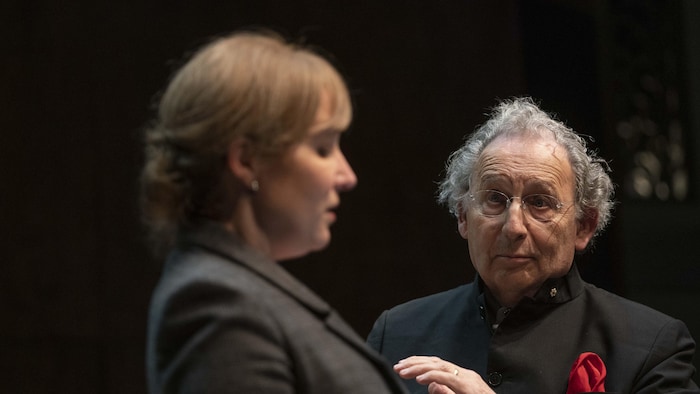 Boris Brott et Julie Boulianne.