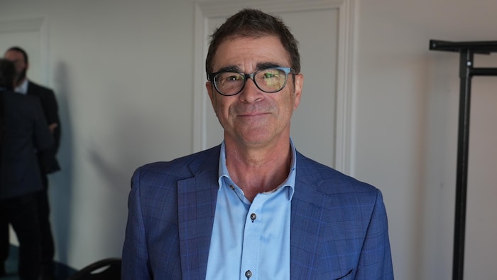 Portrait du directeur de la santé publique du Bas-Saint-Laurent, Dr Sylvain Leduc.   