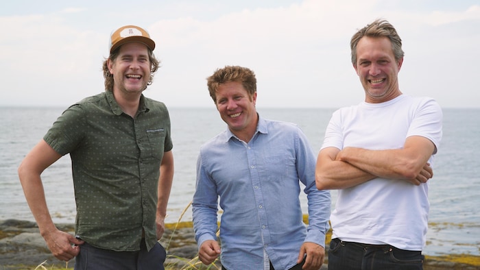 Pierre-Olivier Ferry, Emmanuel Sandt-Duguay et Guillaume Werstink.