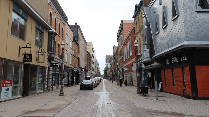 La rue Saint-Joseph dans le quartier Saint-Roch.