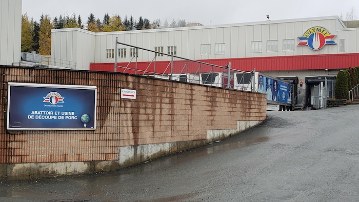 L'usine d'Olymel à Vallée-Jonction.