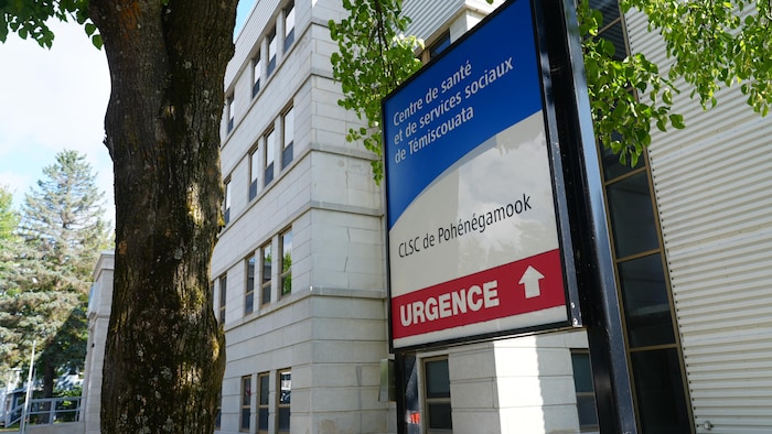 Le CLSC de Pohénégamook. 