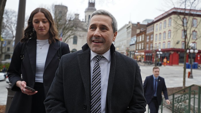 Jean-François Simard, à Québec.