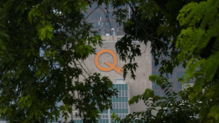 Le siège social d'Hydro-Québec.