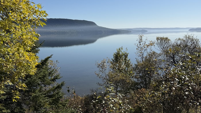 Le lac Témiscouata.