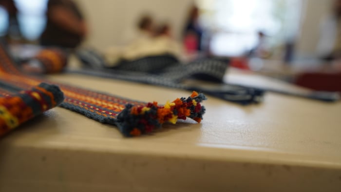 Une bande de tissu