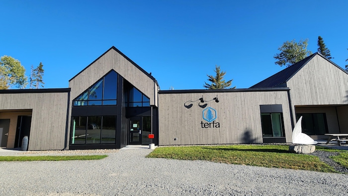 Le pavillon d'accueil de TERFA.