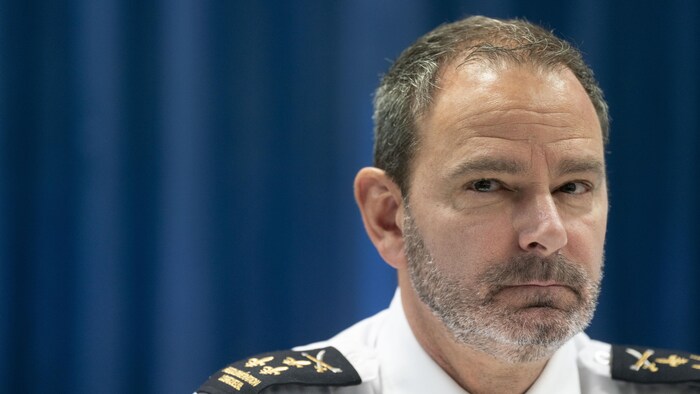 Plan rapproché de Patrick Bélanger.