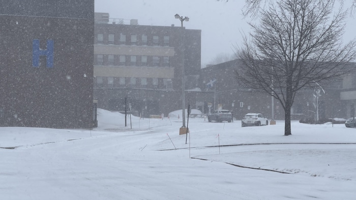 L'hôpital de Maria, en hiver